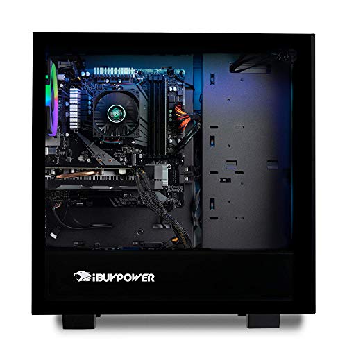 iBUYPOWER Pro Gaming PC Computer Desktop ARCB 108Av2 (AMD Ryzen 3 3100 3.6GHz, NVIDIA GT 710 1GB, 8GB DDR4 RAM, 1TB HDD, Wi-Fi Ready, Windows 10 Home)