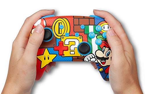 PowerA Enhanced Wireless Controller for Nintendo Switch - Mario Pop (Only at Amazon)