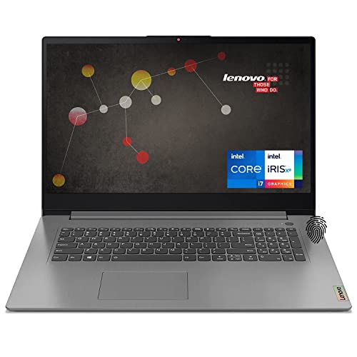 2022 Lenovo IdeaPad 3 Laptop, 17.3" IPS FHD Display, Intel Core i7-1165G7, Intel Iris Xe Graphics, 36GB RAM, 2TB NVMe SSD, Wi-Fi 6, Fingerprint Reader, Long Battery Life, Anti-Glare, Windows 11