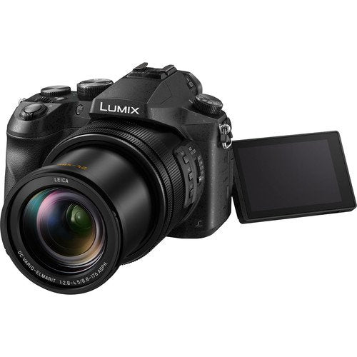 Panasonic Lumix DMC-FZ2500 Digital Camera (DMC-FZ2500) with Accessory Bundle Package SanDisk 64gb SD Card + 9PC Filter Kit + 12" Tripod + More