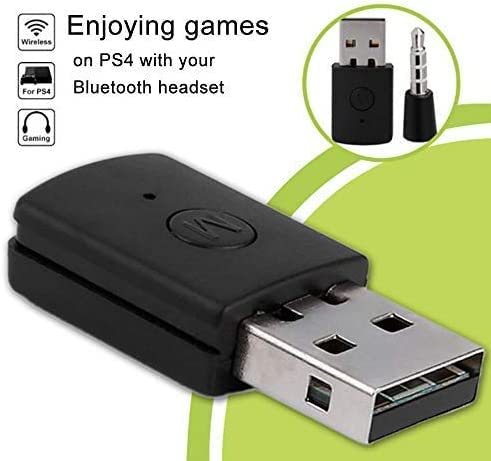 PS4 Bluetooth Adapter Mini USB Bluetooth Adapter/Adapter Receiver and Transmitter, 4.0 Compatible PS4 Playstation