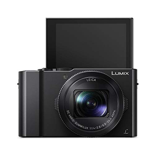 Panasonic Lumix DMC-LX10 4K Digital Point and Shoot Camera, 20.1 Megapixel 1-inch Sensor Bundle with Case, 64GB SD Card, Fotopro UFO 2 Tripod, Corel PC Software Kit, Essential Accessories