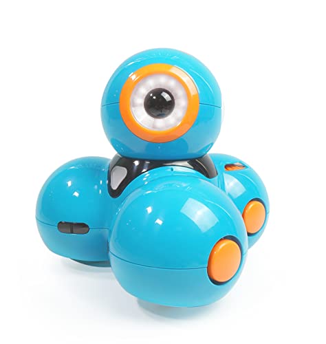 Wonder Workshop Dash – Coding Robot for Kids 6+ – Voice Activated – Navigates Objects – 5 Free Programming STEM Apps – Creating Confident Digital Citizens , Blue