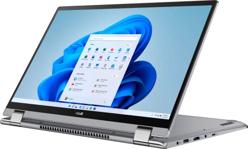 ASUS 2023 Newest Zenbook 2-in-1 Laptop, 15.6 Inch FHD Touchscreen Display, AMD Ryzen 7-5700U Processor, 8GB RAM, 512GB SSD, NVIDIA GeForce MX450 Graphics, Wi-Fi, Windows 11 Home, Bundle with JAWFOAL