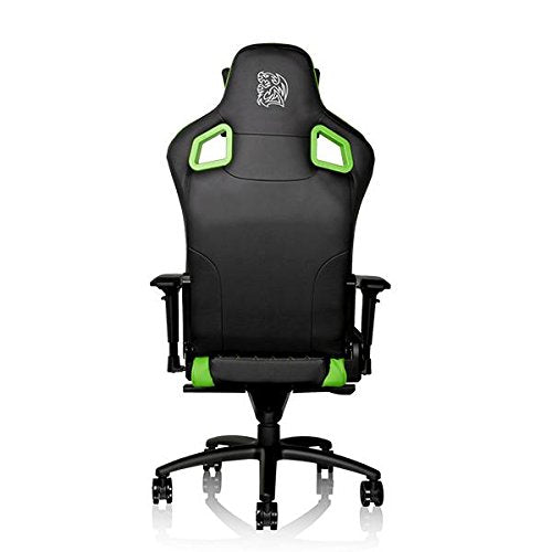 Thermaltake Tt eSPORTS GT Fit F100 Racing Bucket Seat Style Ergonomic Gaming Chair Black/Green