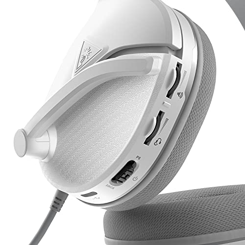 Turtle Beach Recon 200 Gen 2 Powered Gaming Headset for Xbox Series X, Xbox Series S, & Xbox One, PlayStation 5, PS4, Nintendo Switch, Mobile, & PC with 3.5mm connection - White