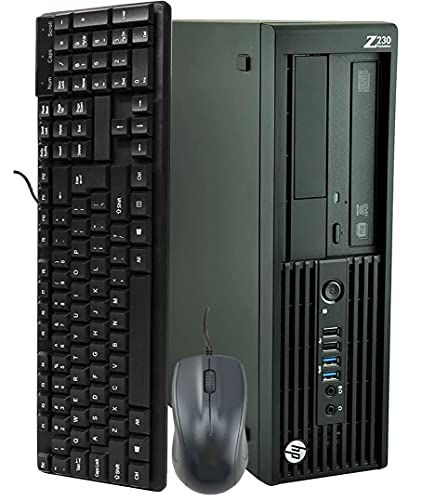 HP Small Form Computer Tower PC, Intel Core i7 3.4GHz Processor, 8GB Ram, 128GB M.2 SSD, 1TB HDD, WiFi | Bluetooth, HDMI, NVIDIA GeForce GT 1030 2GB DDR5, Windows 10 (Renewed)