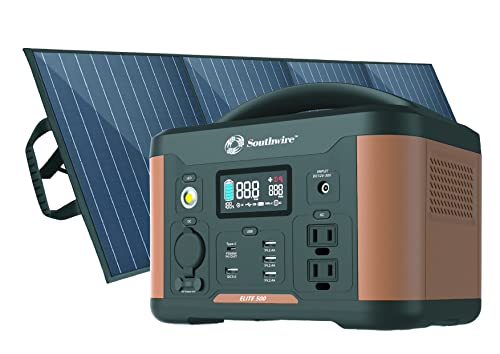 Southwire Portable Power Station 500 & 100W Solar Panel KIT