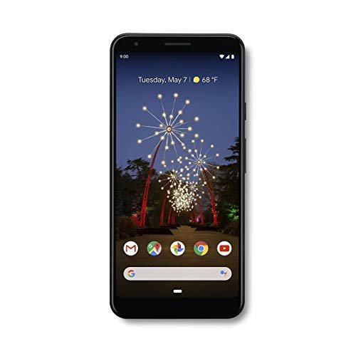 Google - Pixel 3a X-Large with 64GB Memory Cell Phone (Unlocked) - Just Black (G020C)