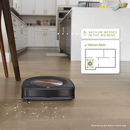 iRobot Roomba s9+ (9550) Robot Vacuum with Free Echo Dot (3rd Gen) – Automatic Dirt Disposal, Empties Itself, Smart Mapping, Powerful Suction, Corners & Edges, Ideal for Pet Hair