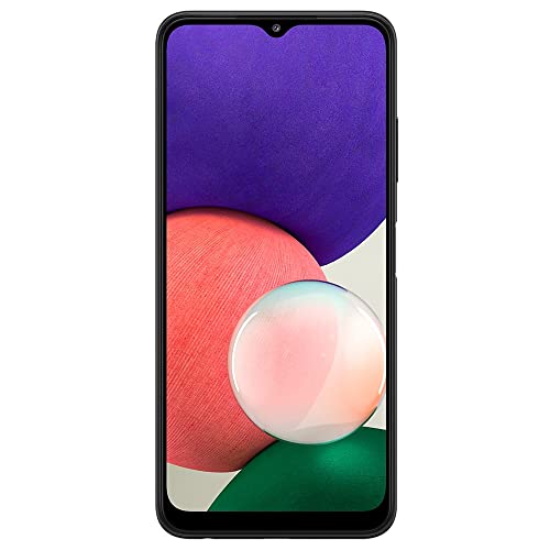 Samsung Galaxy A22 5G (128GB, 4GB) 6.6" 90Hz, Android 11, 48MP Triple Camera, Dual SIM 4G Volte Unlocked (US + Global, GSM Only) International Model A226BR/DSN (Extra Fast Charger Bundle, Gray)