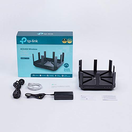 TP-Link AC5400 Wireless Wi-Fi Tri-Band Gigabit Router (Archer C5400)