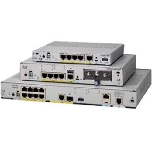 Cisco C1121-4P Router - 6 Ports - PoE Ports - Management Port - 1 Slots - Gigabit Ethernet - Rack-mountable