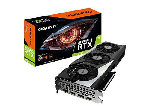 GIGABYTE GeForce RTX 3050 Gaming OC 8G Graphics Card, 3X WINDFORCE Fans, 8GB GDDR6 128-bit GDDR6, GV-N3050GAMING OC-8GD Video Card