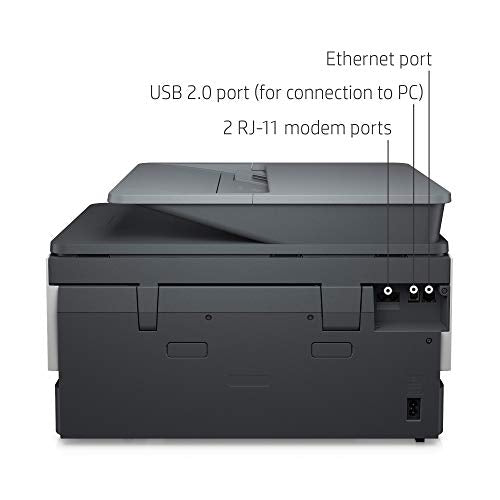 HP OfficeJet Pro 9015e Wireless Color All-in-One Printer with bonus 6 months Instant ink with HP+ (1G5L3A)