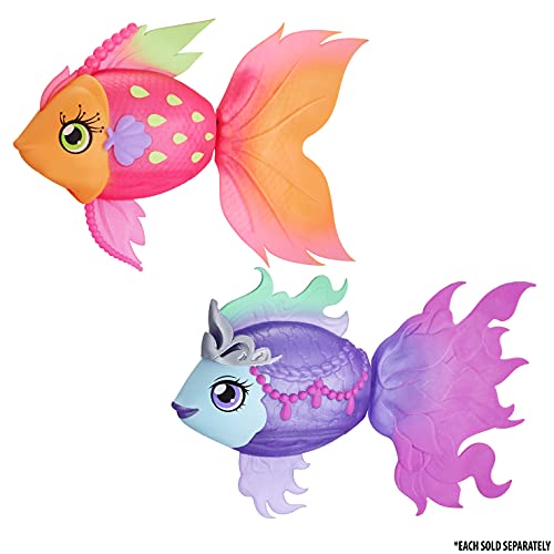 Little Live Pets 26282 Lil' Dippers S3 NEON Single Pack Fish-Styles Vary, Interactive, Animated Electronic Toy, Lifelike Swimming Movement, As seen on TV