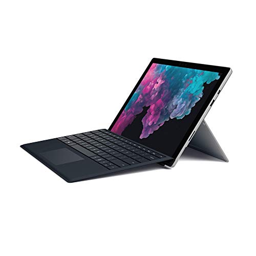 Microsoft Surface Pro 6 (Intel Core i7, 8GB RAM, 256GB) - Newest Version and Microsoft FMM-00001 Type Cover Surface Pro - Black