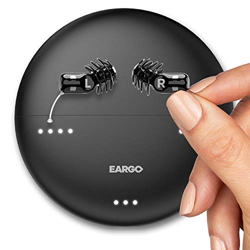 EARGO Neo HiFi - Virtually Invisible, Rechargeable, Professional-Grade Hearing Aids - Delivered to Your Doorstep - No in-Person Visit Needed