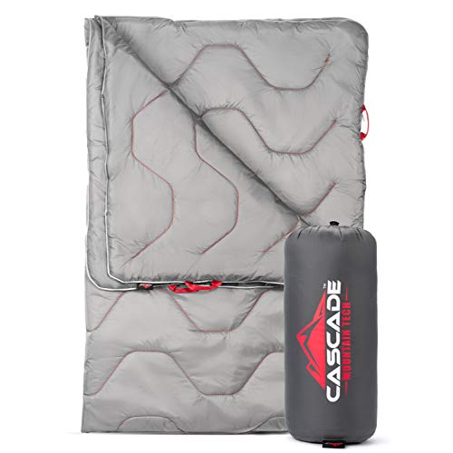 Cascade Mountain Tech Camping Blanket - Lightweight Outdoor Blanket for Camping, Picnics, Concerts, and Travel - 72" x 48"