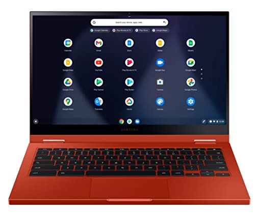 Samsung Galaxy Chromebook 2, 13.3" Intel® Core™ i3-Processor, 128GB, 16GB RAM, Fiesta Red (2021 Model) - XE530QDA-KA3US