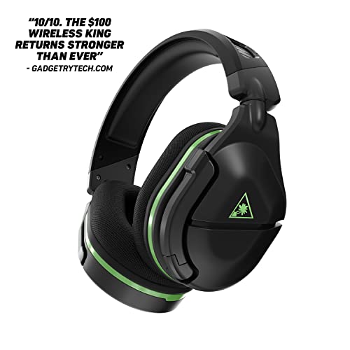 Turtle Beach Stealth 600 Gen 2 Wireless Gaming Headset for Xbox Series X|S, Xbox One, & Windows 10 & PCs with 50mm Speakers, 15Hour Battery life, Flip-to-Mute Mic and Spatial Audio - Black (Renewed)