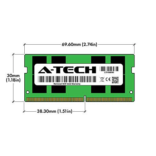 A-Tech 64GB (4x16GB) RAM for Apple iMac 2017 27 inch Retina 5K | DDR4 2400MHz SODIMM PC4-19200 2Rx8 1.2V 260-Pin SO-DIMM Memory Upgrade Kit