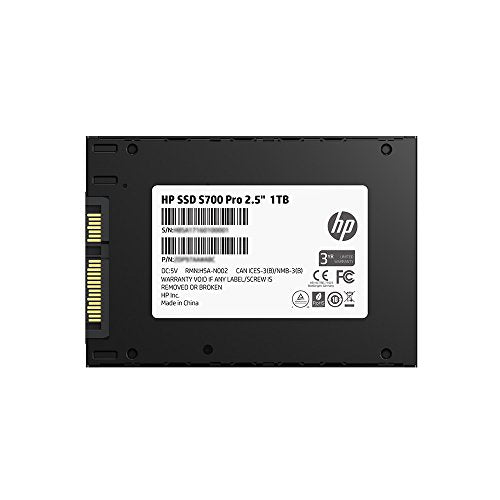 HP S700 Pro 2.5" 1TB SATA III 3D NAND Internal Solid State Drive (SSD) 2LU81AA#ABL