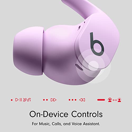 Beats Fit Pro – True Wireless Noise Cancelling Earbuds – Apple H1 Headphone Chip, Compatible with Apple & Android, Class 1 Bluetooth®, Built-in Microphone, 6 Hours of Listening Time – Stone Purple - AOP3 EVERY THING TECH 