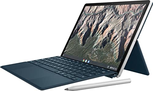 HP - 11" Touch-Screen Chromebook - Qualcomm Snapdragon - 8GB Memory - 64GB eMMC - Natural Silver & Night Teal