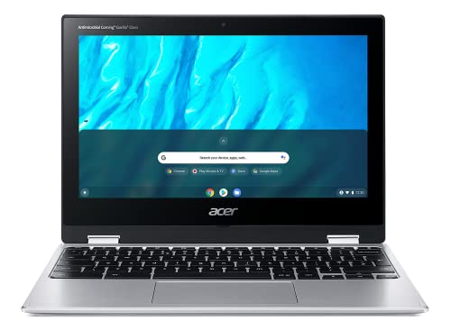 Acer Chromebook Spin 311 11.6" HD Convertible 2-in-1 Touchscreen Laptop, MediaTek MT8183, 4GB RAM, 32GB eMMC, Chrome OS+64GB MicroSD Card