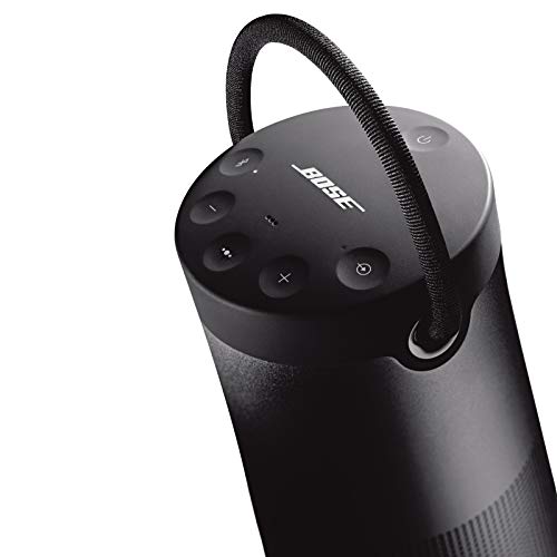 Bose SoundLink Revolve+ (Series II) Portable Bluetooth Speaker, Silver & SoundLink Revolve+ (Series II) Portable Bluetooth Speaker - Wireless Water-Resistant Speaker, Black
