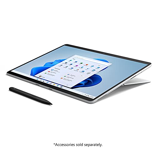 Microsoft Surface Pro X - 13" Touchscreen - Microsoft SQ® 1 - 8GB Memory - 256GB SSD - WiFi - Platinum (Latest Model)