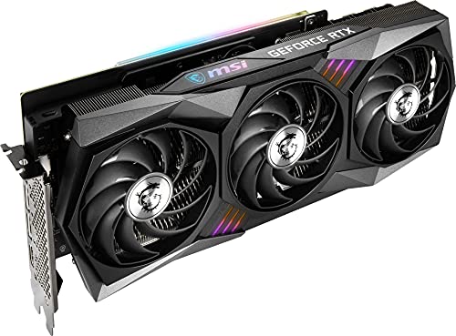 MSI Gaming GeForce RTX 3080 Ti 12GB GDRR6X 320-Bit HDMI/DP Nvlink Torx Fan 3 Ampere Architecture OC Graphics Card (RTX 3080 Ti Gaming X Trio 12G)