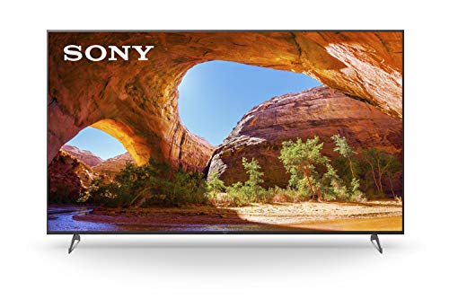 Sony X91J 85 Inch TV: Full Array LED 4K Ultra HD Smart Google TV with Dolby Vision HDR and Alexa Compatibility KD85X91J- 2021 Model, Black