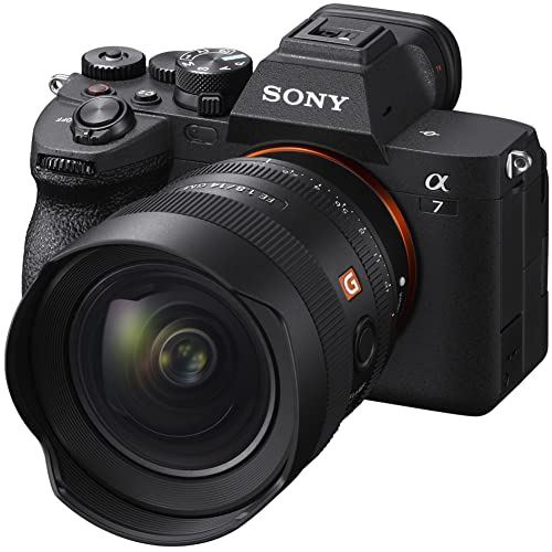 Sony a7 IV Full Frame Mirrorless Camera Body with 2 Lens Kit FE 14mm F1.8 GM G Master + 28-70mm ILCE-7M4K/B + SEL14F18GM Bundle w/Deco Gear Backpack + Monopod + Extra Battery, LED and Accessories