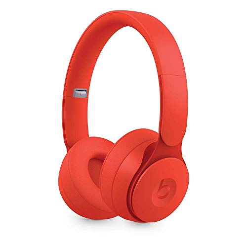 Beats Solo Pro Wireless Noise Cancelling On-Ear Headphones - Red (Renewed Premium)