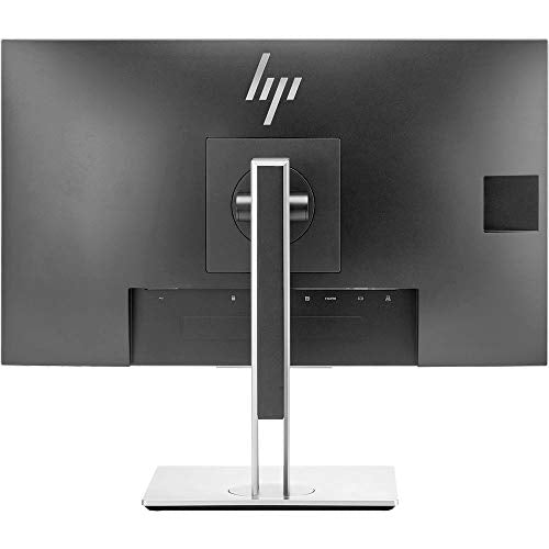 HP EliteDisplay E243 23.8 Inch IPS LED Backlit Monitor (1FH47A8#ABA) 4-Pack Bundle with Desk Mount Clamp Fully Adjustable Four Monitor Stand