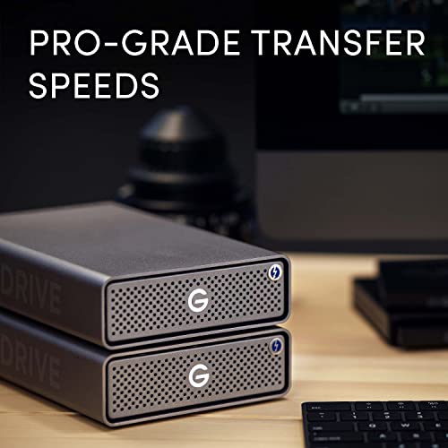 SanDisk Professional 7.68TB G-Drive PRO Studio SSD - Enterprise-Class Desktop NVMe SSD, Ultrastar SSD Inside, Up to 2600MB/s, Thunderbolt 3 - SDPS71F-007T-NBAAD