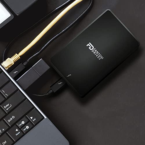 Fantom Drives Extreme 4TB External SSD - 2800MB/s, Thunderbolt 3 and 4, USB Type-C, Aluminum, Intel Certified, TB3X-2300N4TB