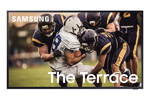 SAMSUNG 55-inch Class QLED 4K UHD The Terrace Series Outdoor Direct Full Array 16x Quantum HDR 32x, Weatherproof, Wide Viewing Angle, Smart TV with Alexa Built-in (QN55LST7TAFXZA, 2020 Model)