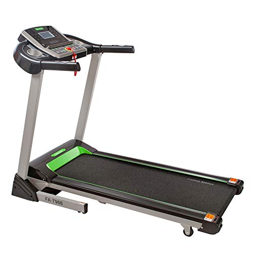 Fitness Avenue Treadmill with Automatic Incline and Bluetooth Speakers by Sunny Health & Fitness