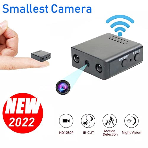 1080P Full HD Wireless WiFi Security Camera 2.4GHz Smart Home Cameras Small Dome Surveillance Cameras Night Vision Alarm Motion Detection Indoor/Outdoor App Control
