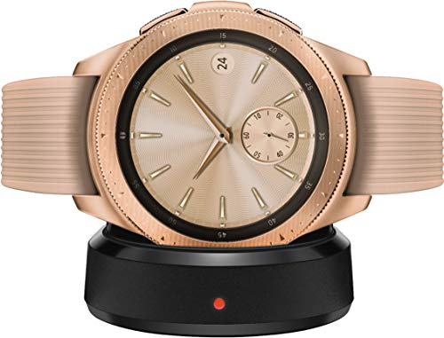 Samsung - Galaxy Watch Smartwatch 42mm Stainless Steel LTE SM-R815UZDAXAR GSM Unlocked - Rose Gold (Renewed)