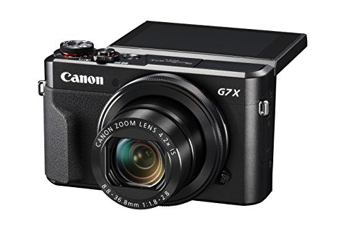 Canon PowerShot G7 X Mark II Digital Camera w/ 1 Inch Sensor and tilt LCD screen - Wi-Fi & NFC Enabled with Canon Battery Pack