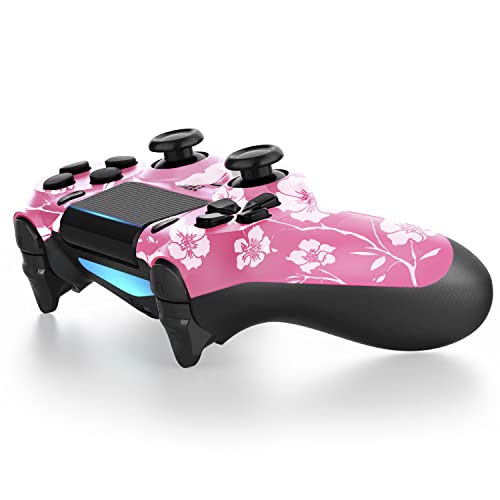 Wireless Controller for PS4/Slim/Pro Console, Pink PS4 Games Controller Compatible with Playstation 4 Console