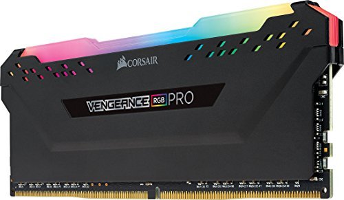 Corsair Vengeance RGB Pro 32GB (4x8GB) DDR4 3200MHz C16 LED Desktop Memory - Black