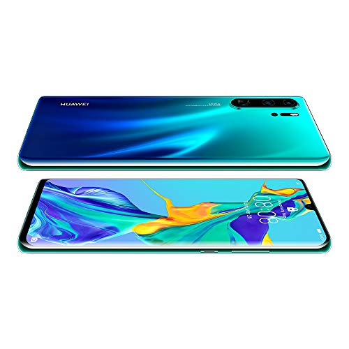 Huawei P30 Pro 128GB+8GB RAM (VOG-L29) 40MP LTE Factory Unlocked GSM Smartphone (International Version, No Warranty in the US) (Aurora)