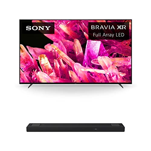 Sony XR55X90K 55" BRAVIA 4K HDR Full Array LED Smart TV (2022) with HT-A5000 5.1.2ch Dolby Atmos Soundbar