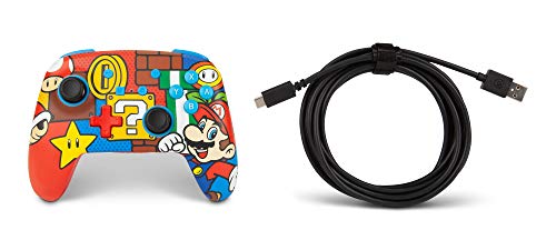 PowerA Enhanced Wireless Controller for Nintendo Switch - Mario Pop (Only at Amazon)