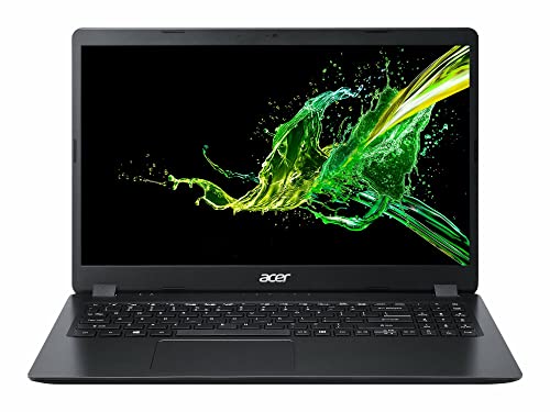 Acer Aspire 315 15.6" HD Non-Touchscreen Laptop, Intel Core i5-1035G1 Quad-Core Processor, 8GB DDR4 RAM, 256GB SSD, Ethernet, HDMI, Wi-Fi, Webcam, Numeric Keypad, Windows 10 Home, Black